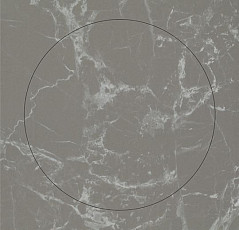 Кварцвиниловые полы Forbo Allura Material 63552DR7 grey marble circle фото 1 | FLOORDEALER